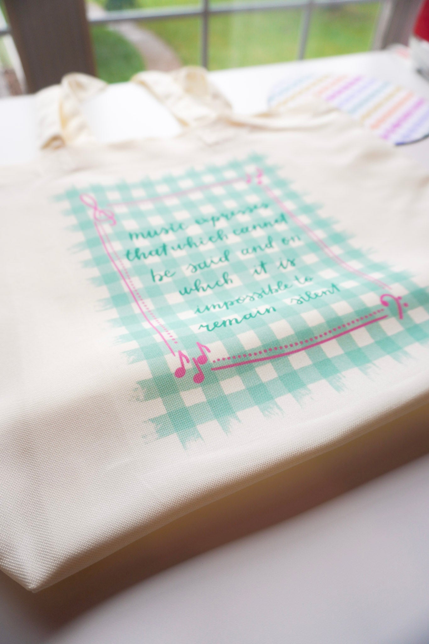 Music Expresses That Which Cannot Be Said Tote Bag