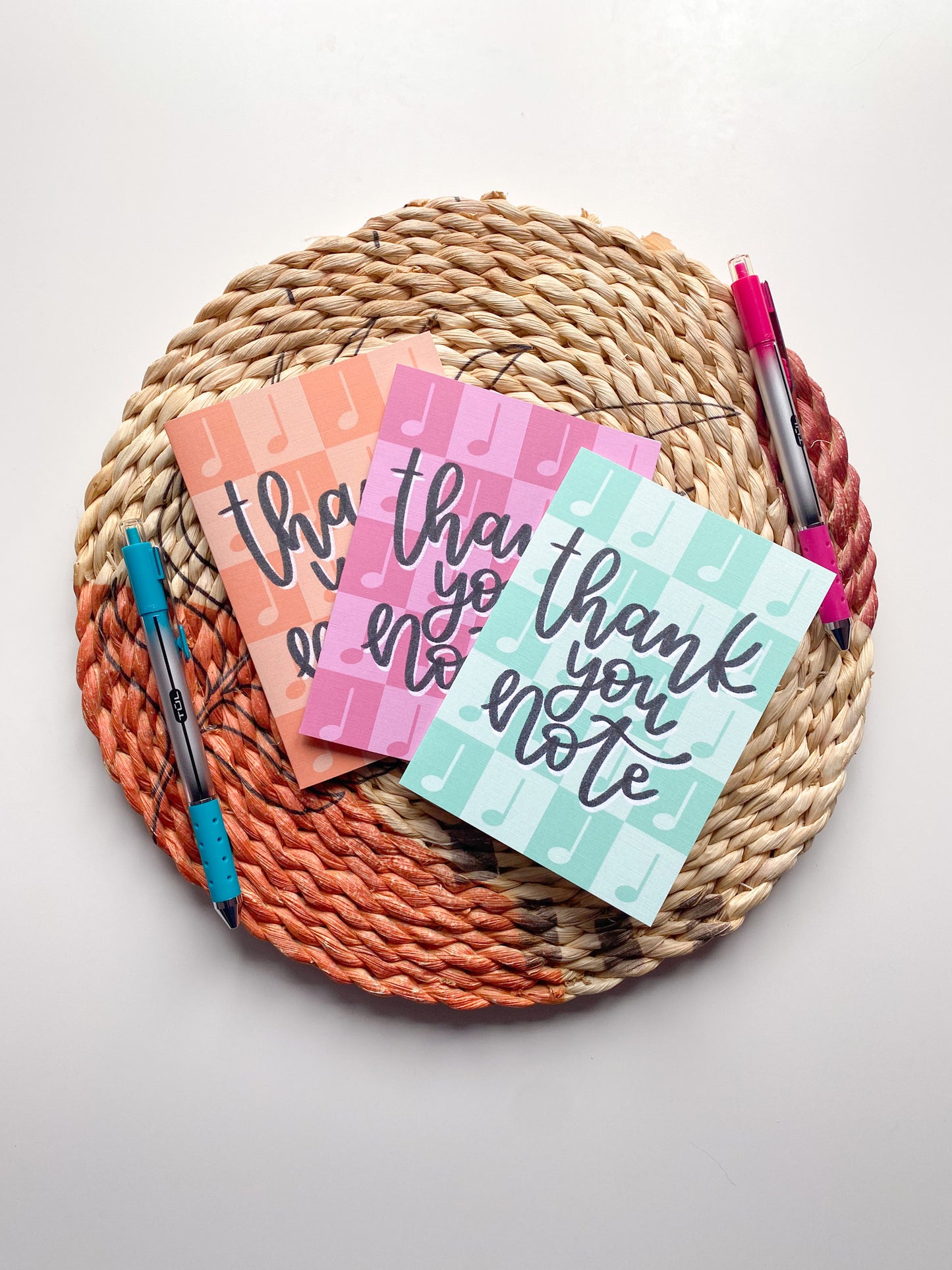 Music Thank You Note Card