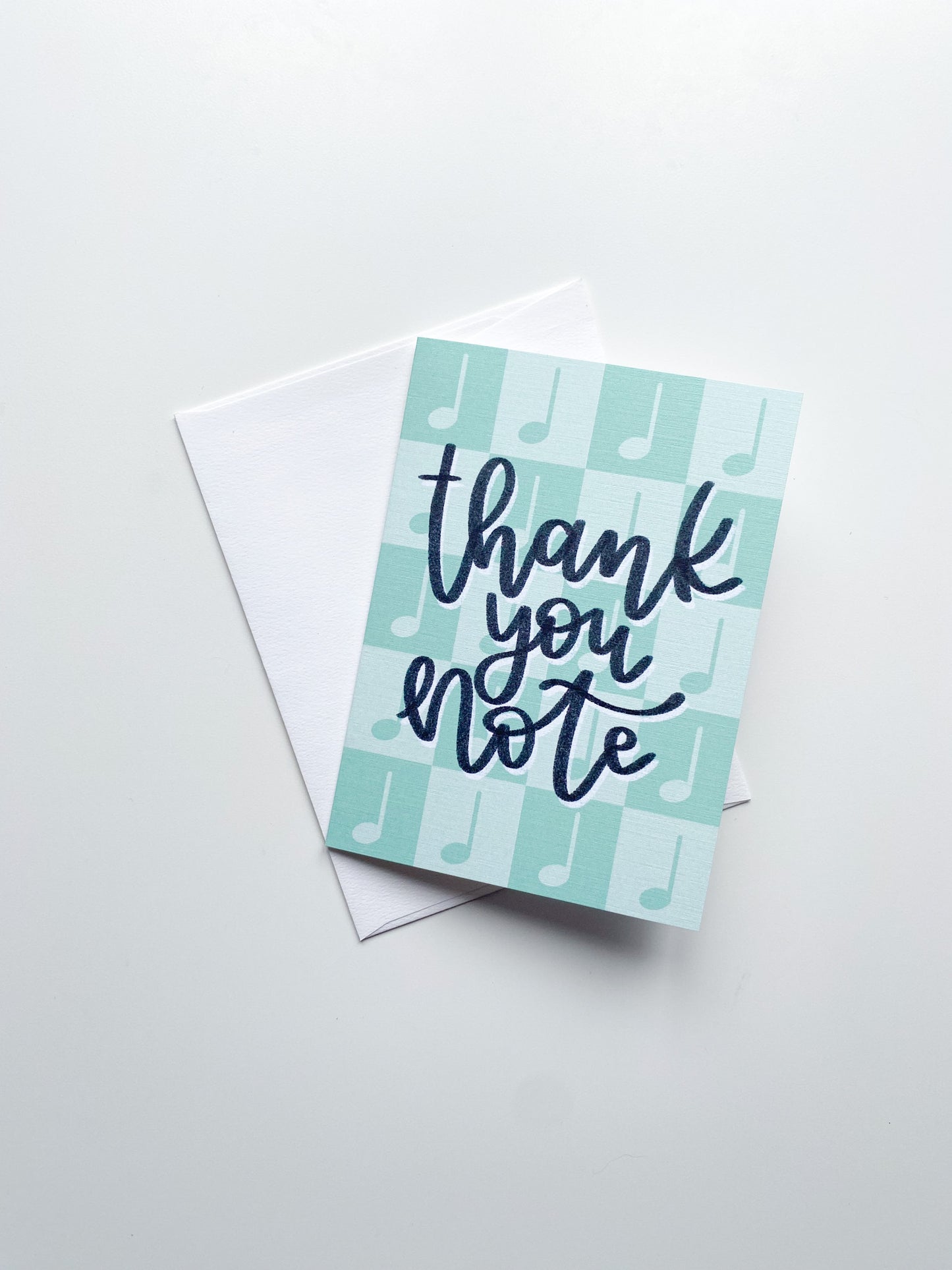 Music Thank You Note Card