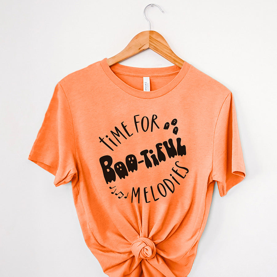 halloween music teacher shirt