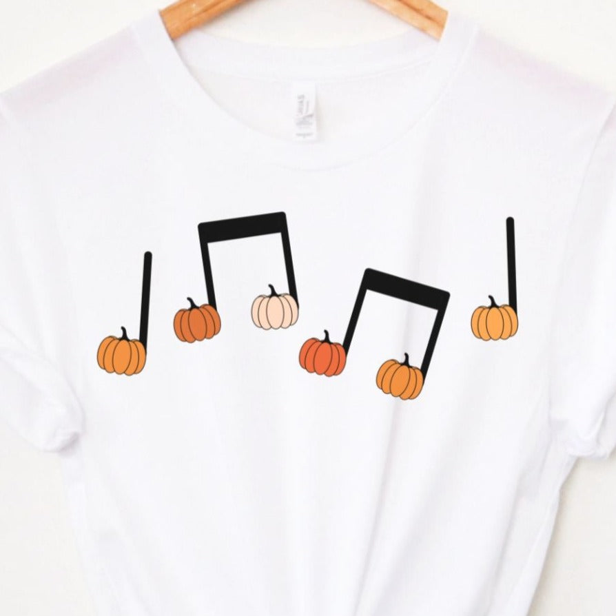 halloween music teacher shirt