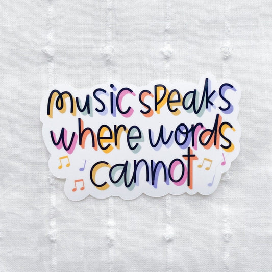 music teacher sticker
