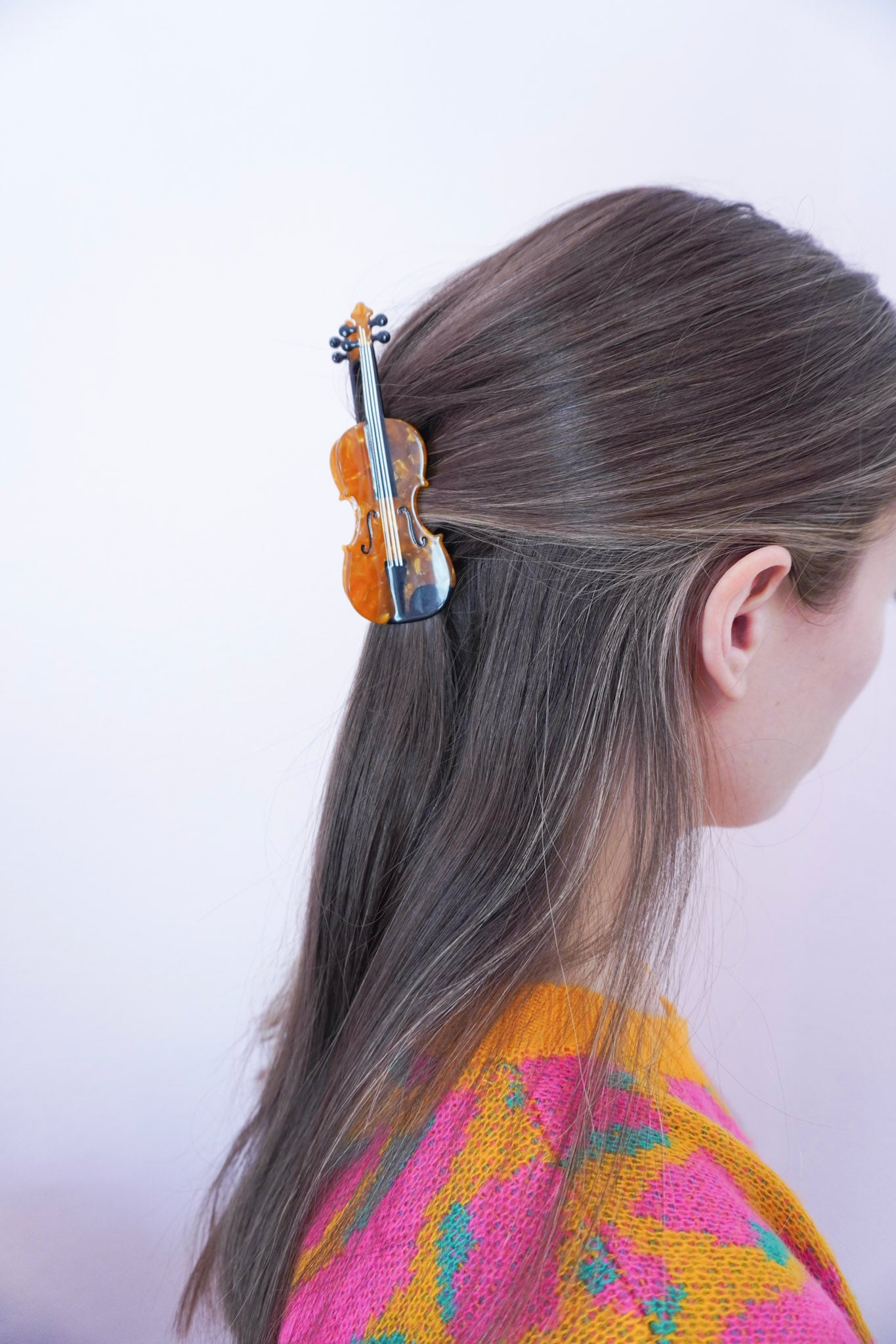 Violin Hair Clip