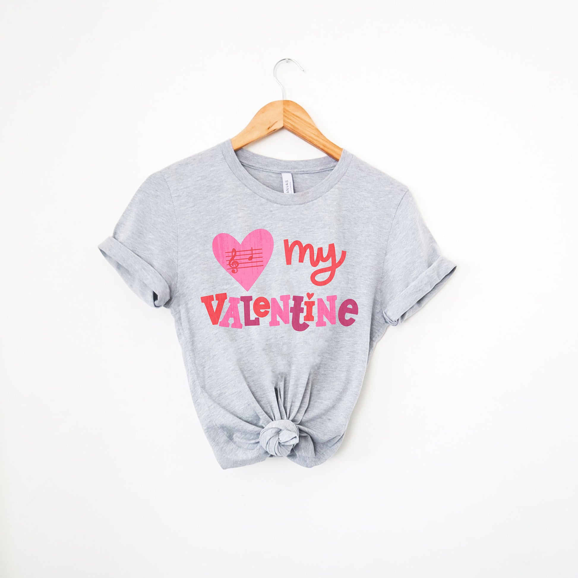 Gray B My Valentine Shirt