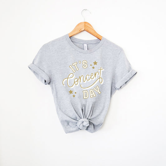 Seconds- Concert Day Shirt- Gray 2XL