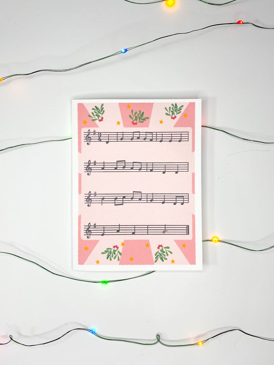 Music Christmas Card