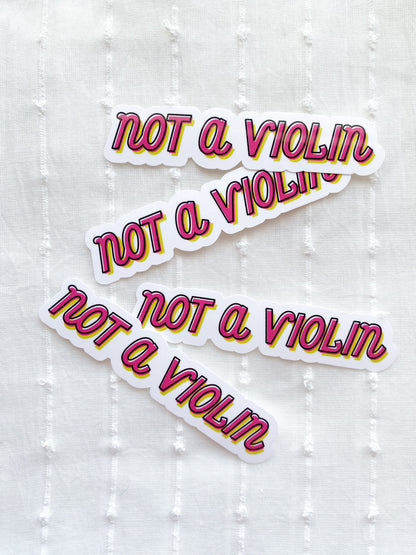 vinyl viola stickers