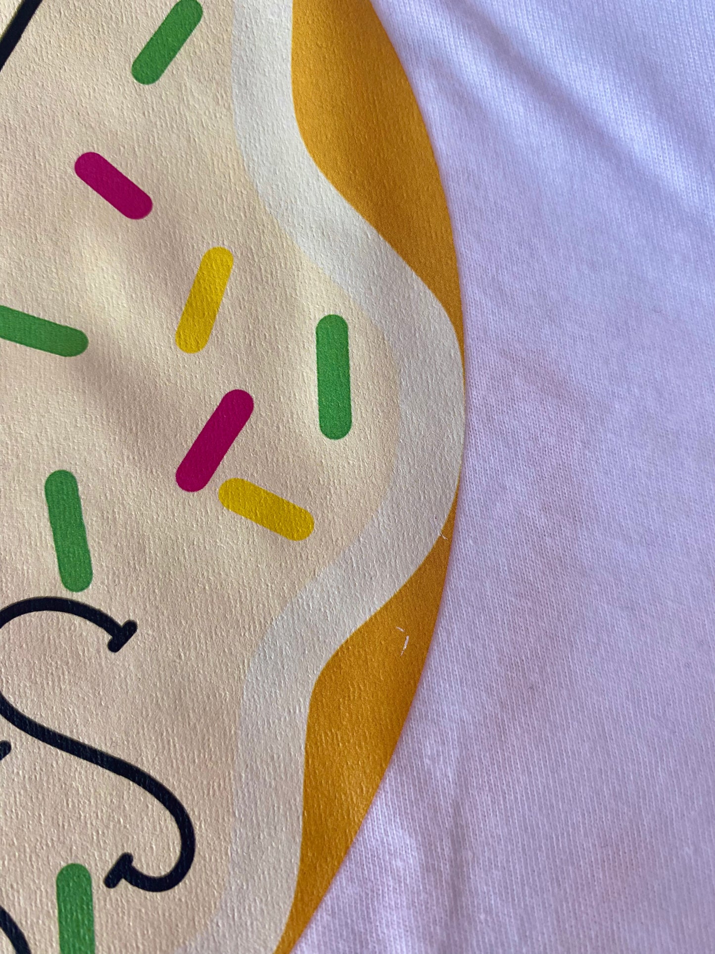 Seconds- Sprinkle Kindness T-Shirt- White L