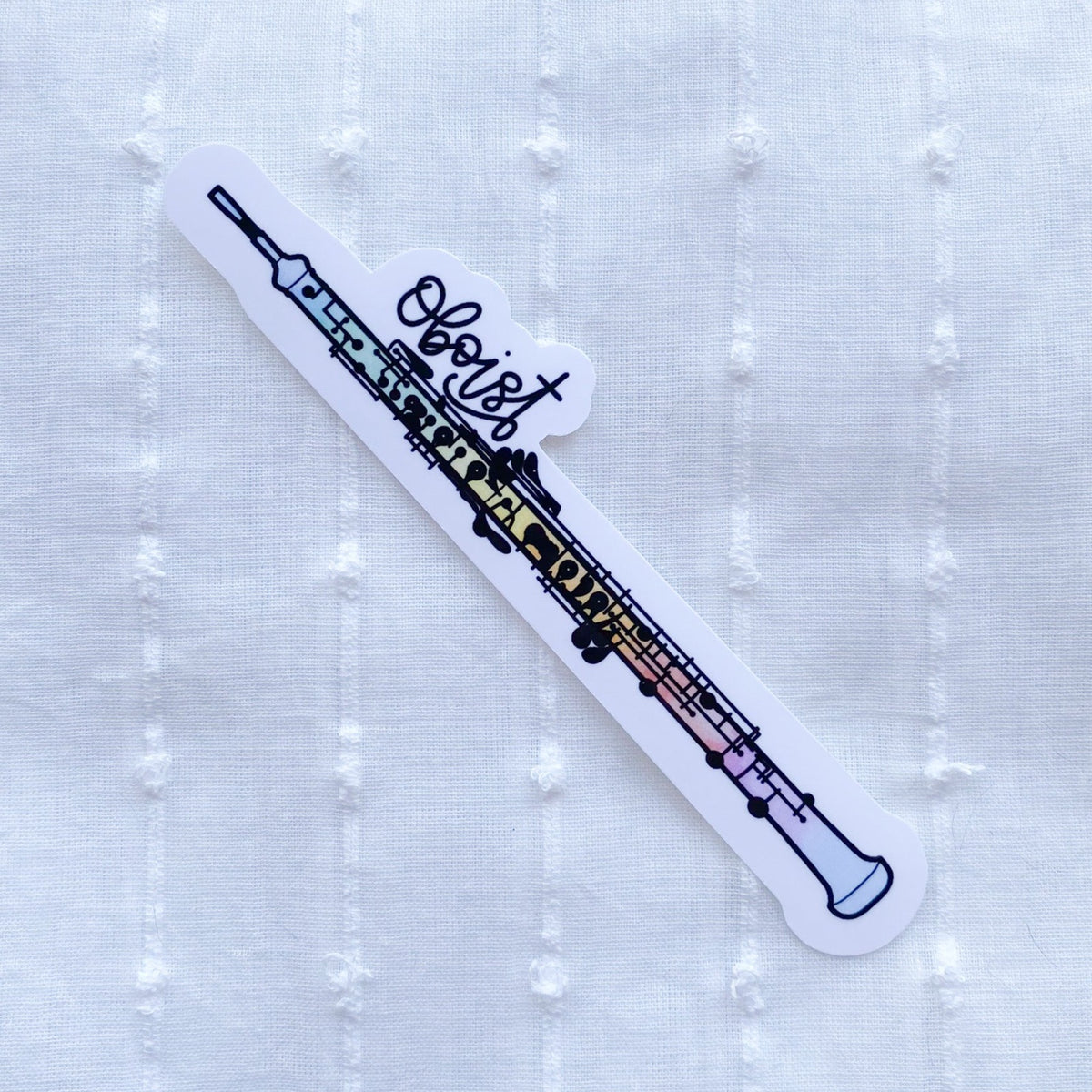Oboe Sticker | Oboe Gift | Hale Yeah Design Co.