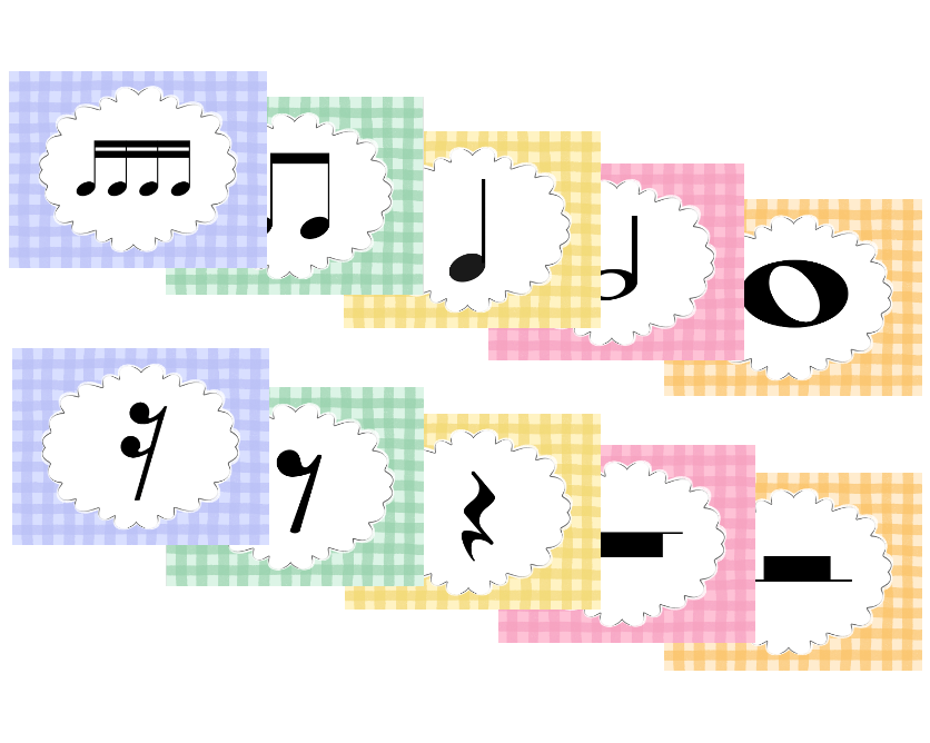 Rhythm Posters - Gingham - Digital Download