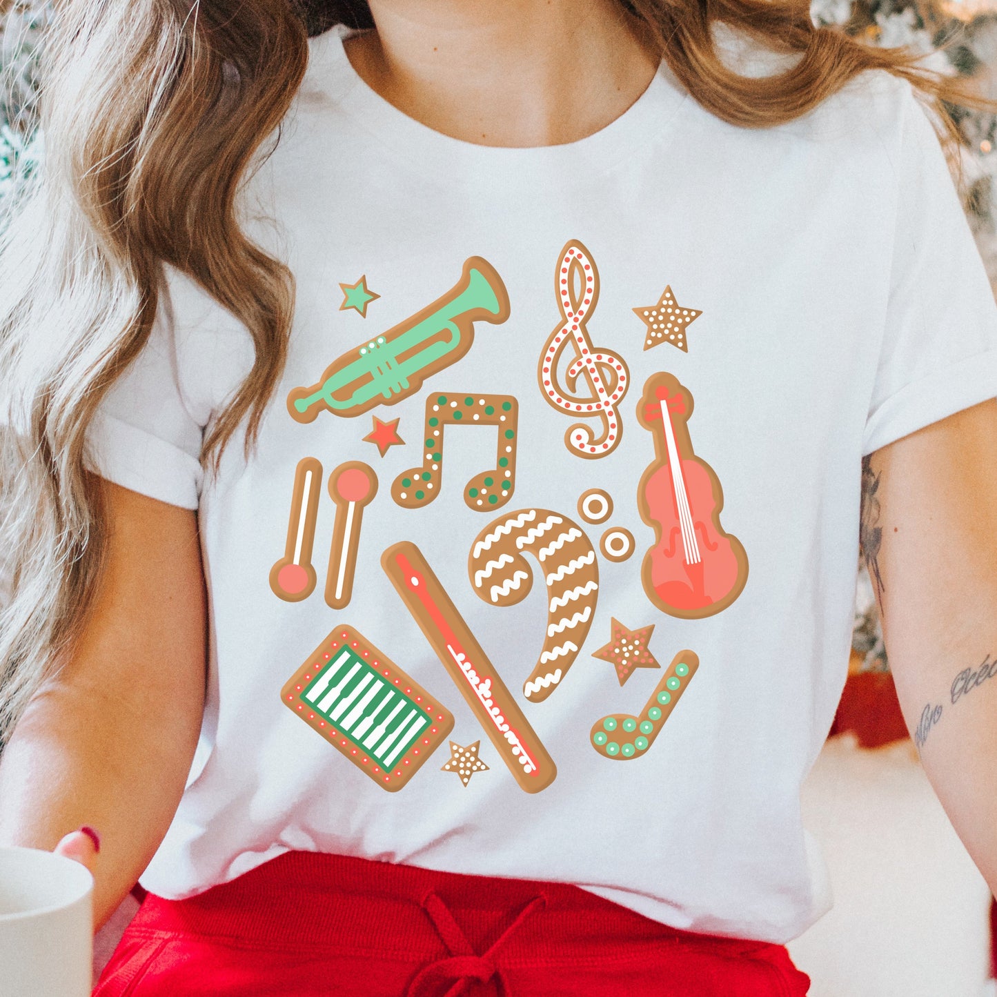 holiday music teacher shirt