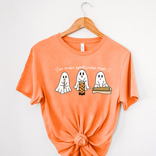 halloween music teacher shirt