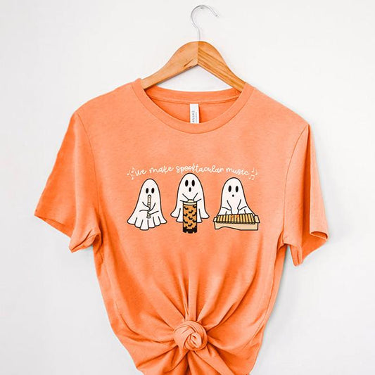 halloween music teacher shirt