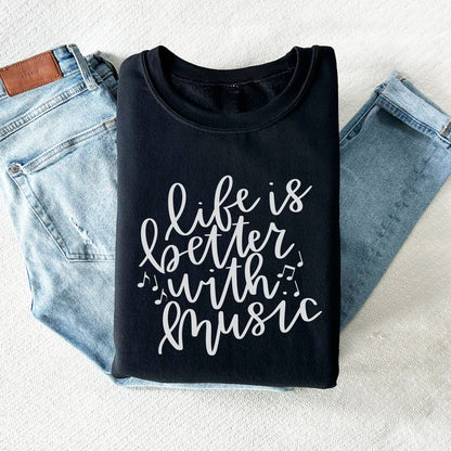 Life is Better with Music Shirt