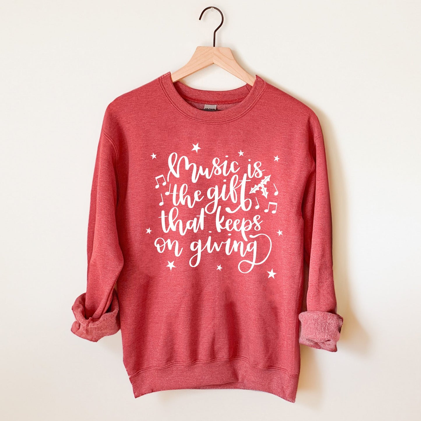 Music is the Gift that Keeps on Giving Sweatshirt