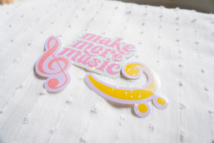 sparkling music stickers