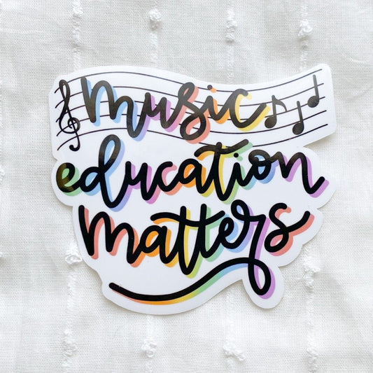 music teacher sticker