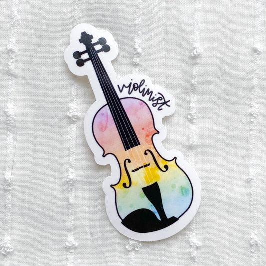 violin sticker