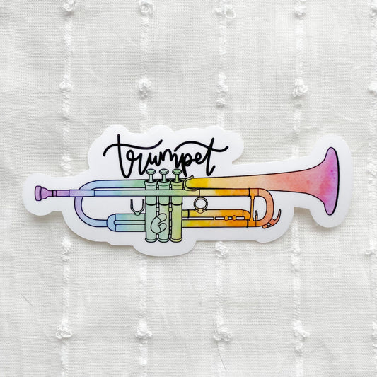 trumpet sticker