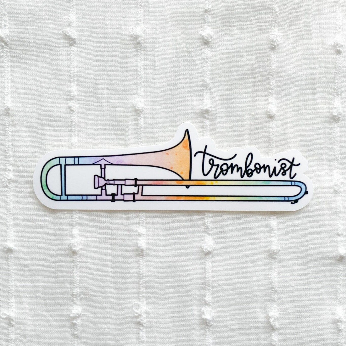 Trombone Sticker – Hale Yeah Design Co.