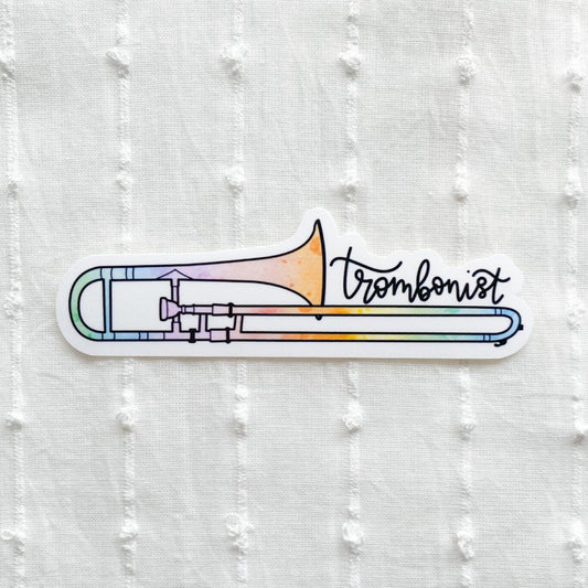 trombone sticker